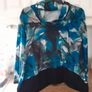Cowl Neck Long Sleeve Top New.. . Image 2