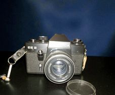 Praktica EE2 with Pentacon lenses