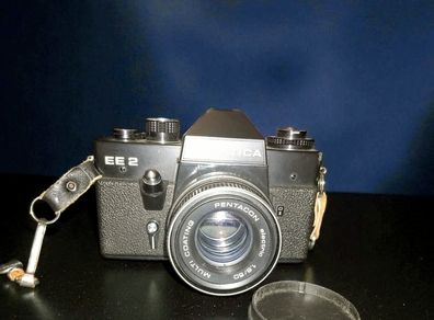 Praktica EE2 with Pentacon lenses