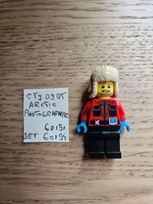 lego cty0905 arctic photographer, set 60191, 60194