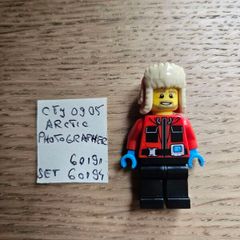 lego cty0905 arctic photographer, set 60191, 60194