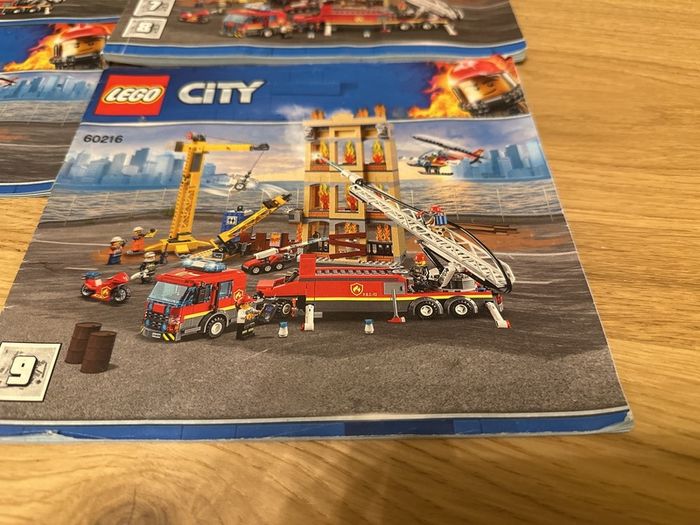 Lego City downtown fire set 60216