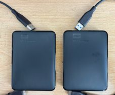 WD Elements External HDD 2x1TB