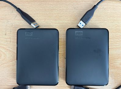 WD Elements External HDD 2x1TB