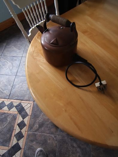 Vintage Copper Electric Kettle