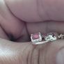 Silver 925 Pendant with Pink Tourmaline. Image 3