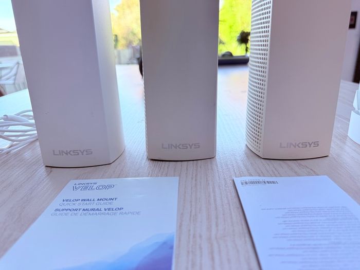 3 x Linksys Velop AC6600 Whole Home Mesh System