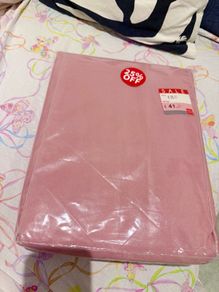 Pink brand new curtains