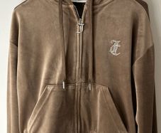 Juicy Couture velour zip jacket