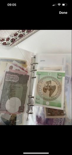 UNC World Lot 100 PCS Notes From 100 Different Countries / Region, UNC Original Genuine Real Note for Collection, ( Out of Use Now )