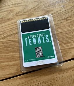 World Court Tennis (Turbografx)
