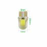 10x T10 194 168 W5W COB 4 SMD LED Silica Bright White License Light Bulb Image 4