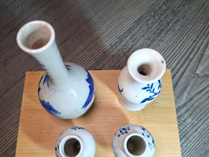 Chinese Vase Collection 18th -19th Century Miniature Vases