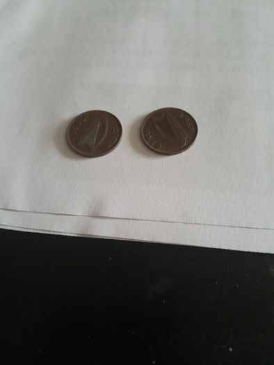 two irish farthing