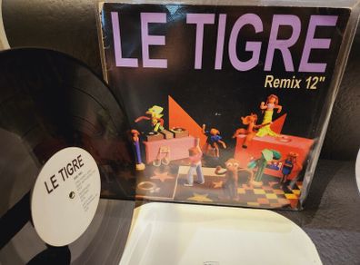 Le Tigre Remix 12" 2001 Vinyl Mr. Lady Records