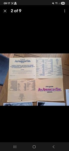1986 An American Tail Press Kit