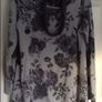 NEXT grey floral top and scarf set 14 Image 4