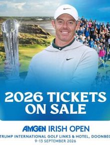 Irish Open 2 x GA Saturday Tickets