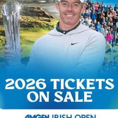 Irish Open 2 x GA Saturday Tickets
