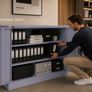 Lockable Steel Filing Cabinet 90 x 90cm Image 5