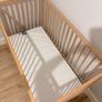 Oak Wooden Baby Cot and mattress Image 3