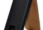 Leather Flip Case Black Inner Brown For SAMSUNG GALAXY S2 S-II i9100 Mobile Phone