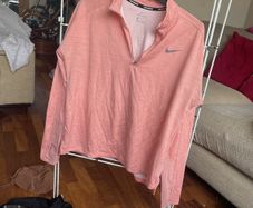 Nike quarter zip running top size L