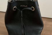 FURLA Leather bucket mini bag