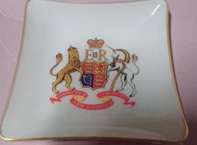 Queen Elizabeth Coronation 1953 Ashtray Trinket Dish