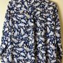 Ladies Navy/Yellow/ Silver Blouse by Apricot , New Look Image 6