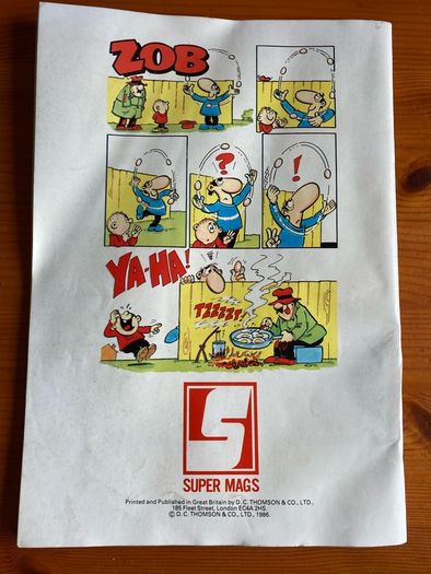 Comic:' Super Mags' 1986