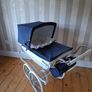 Sliver cross dolls pram Image 2