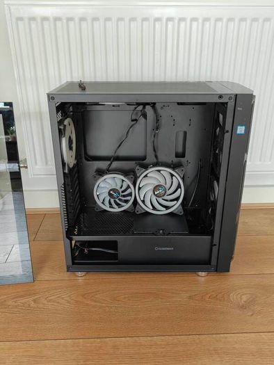 PC Case E-ATX 6 RGB Fans + Fan Controller