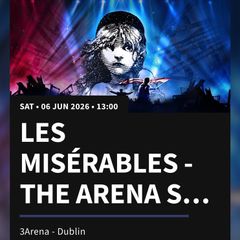2 Les Miserables Maintee tickets