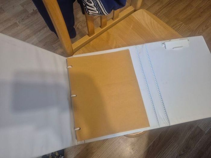 Vintage Sports Trifold  Binder  Organizer - mead