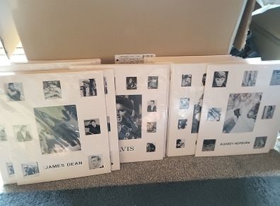 kadinskey art sealed pictures elvis beatles james dean marilyn monroe audrey hepburn winnie the poo
