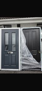 PVC composite doors