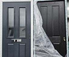PVC composite doors