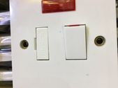 Double Pole 13 Amp Switched Spur Unit Neon