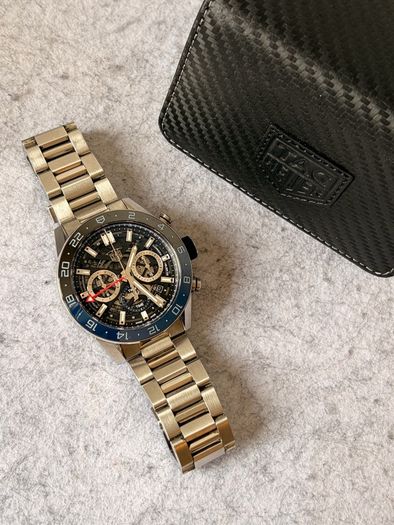 TAG Heuer Carrera Heuer 02 GMT CBG2A1Z.BA0658 Unworn