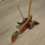 Vintage Wooden Waddle Duck Image 4