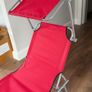 vidaXL Folding Sun Lounger with Canopy Image 3