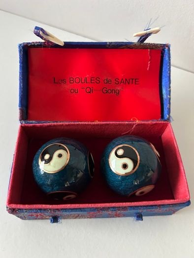 Vintage Chinese Health Exersice Stress Relief Balls