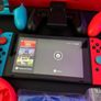 Nintendo Switch with game collection Image 3