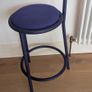 3 Blue Nooma Hogo Designer Kitchen Bar Stools Image 6