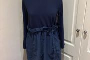 Cos style dual fabric dress size 10