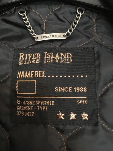 gents river island jacket