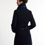 SuperDry Navy Wool Coat - S Image 10