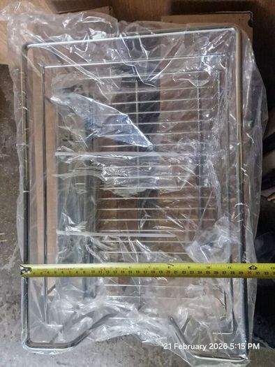 metal pull out basket drawer