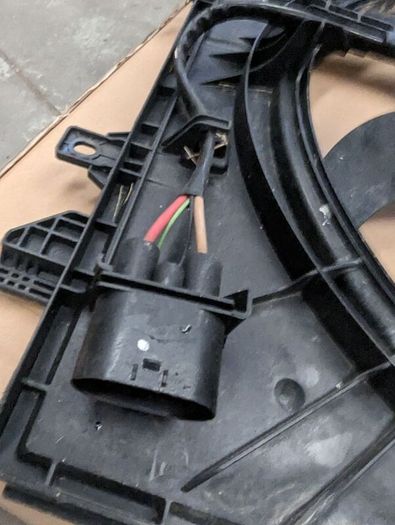 VW transporter T6 radiator fan